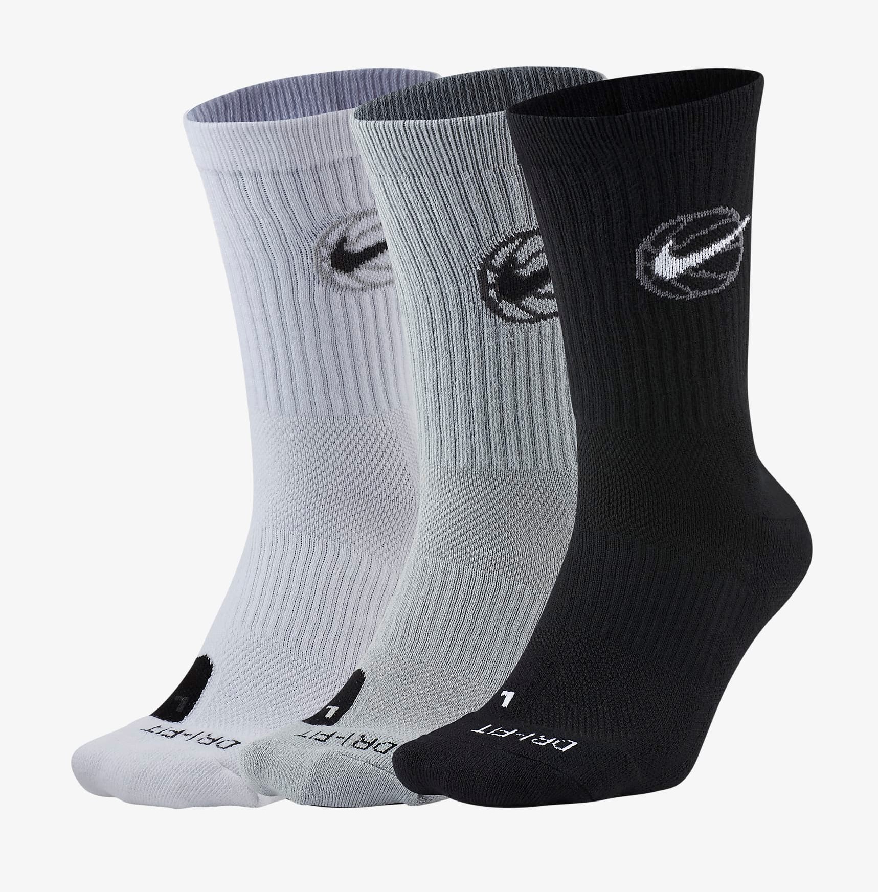 Nike elite basketball socks hot sale xl